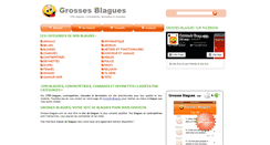 Desktop Screenshot of grosses-blagues.com